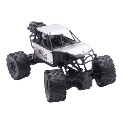 Nitro Compact - Rock Defender Monster Truck (Includes Smoke) Silver