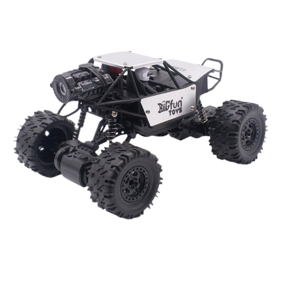 Nitro Compact - Rock Defender Monster Truck (Includes Smoke) Silver