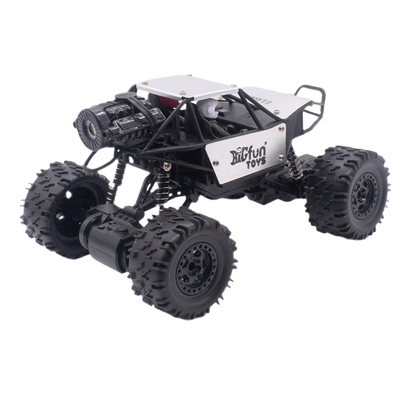 Nitro Compact - Rock Defender Monster Truck (Includes Smoke) Silver